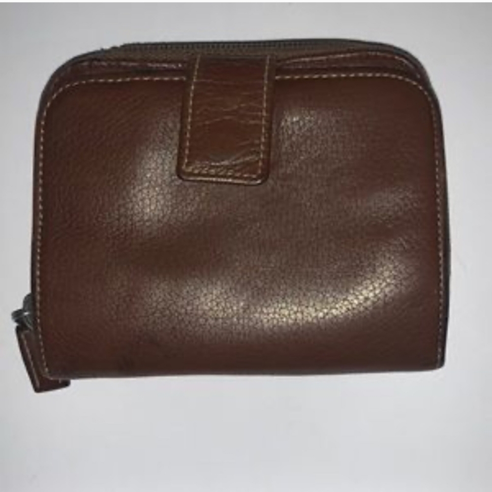 Prada Vintage Milano Brown Leather Zip Around Wallet (EUC) - Picture 2 of 10